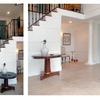 architect Weston MA, exterior makeover, before and after,
remodel, addition, renovation, entry foyer