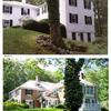 Exterior Makeover, before and after,architect Weston MA